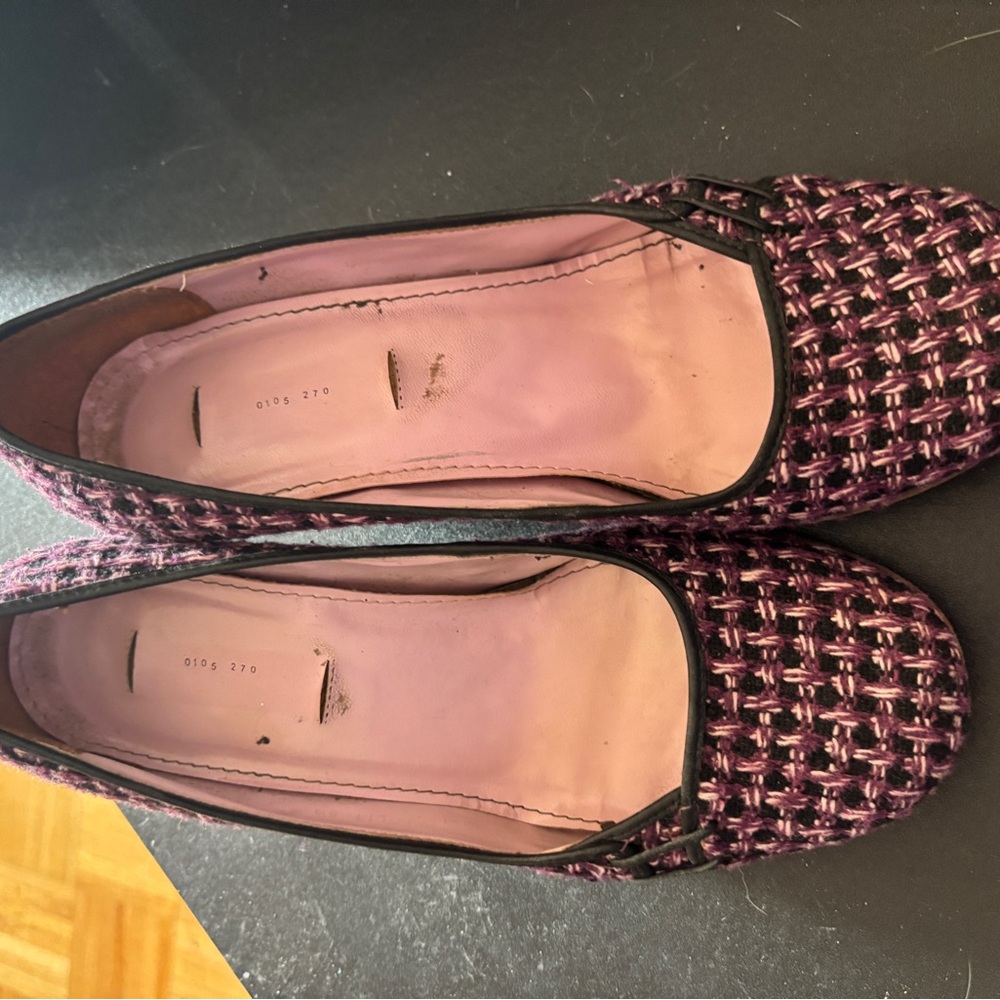 Women's Woven Heels in Purple